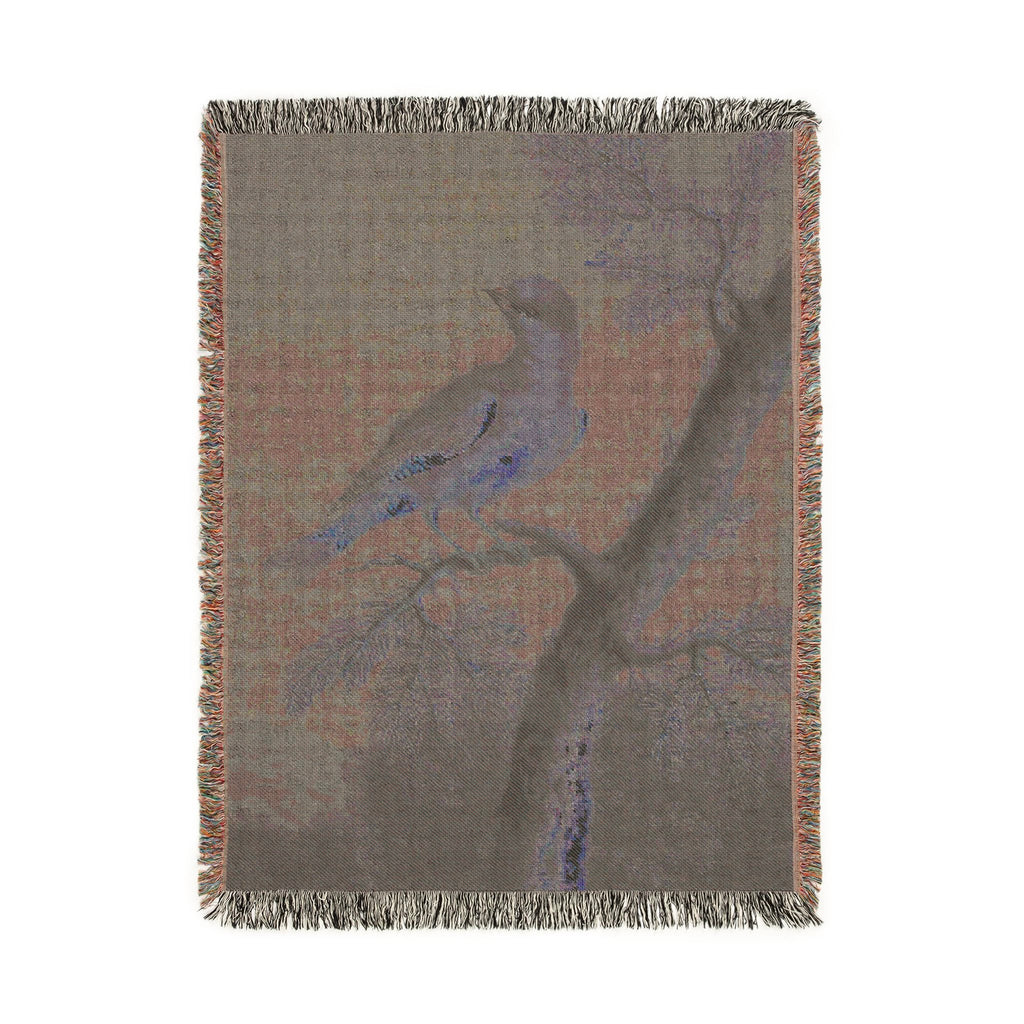 greenfinch on the perch