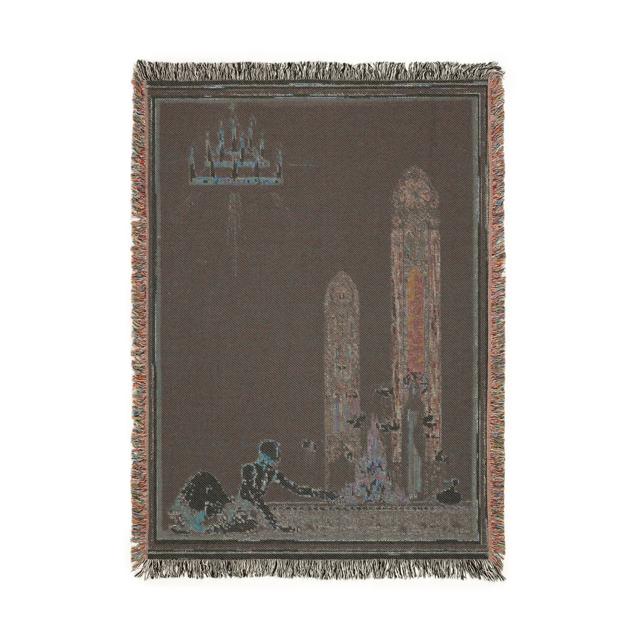 chandeliers & stained glass